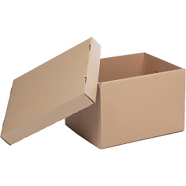 Крышка для архивного короба бежевая 435х340х62 мм