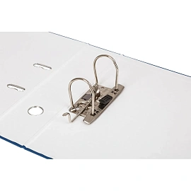 Папка-регистратор Attache Элементари Экономи 80 мм синяя бумвинил/бумага