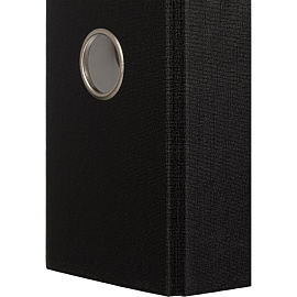 Папка-регистратор Attache Элементари Экономи 80 мм чёрная бумвинил/бумага