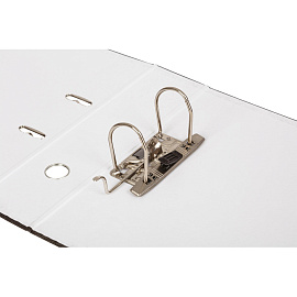 Папка-регистратор Attache Элементари 80 мм чёрная бумага с защитным уголком