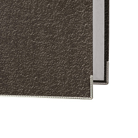 Папка-регистратор Attache Элементари 80 мм чёрная бумага с защитным уголком