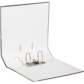 Папка-регистратор Attache Элементари 80 мм чёрная бумага с защитным уголком