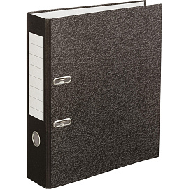 Папка-регистратор Attache Элементари 80 мм чёрная бумага