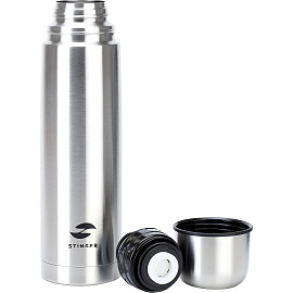 Термос Stinger 1 л серебристый