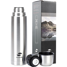 Термос Stinger 1 л серебристый