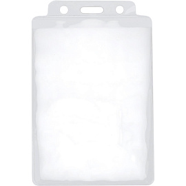 Бейдж Attache вертикальный 77х118 мм с желтой тесьмой (10 штук в упаковке, размер вкладыша: 71x100)