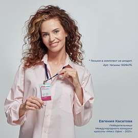 Бейдж Attache вертикальный 104x63 мм без держателя (10 штук в упаковке, размер вкладыша: 88x54)