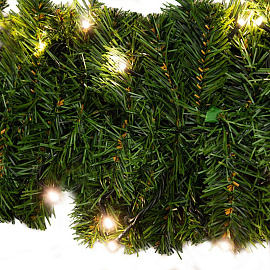 Гирлянда хвойная Neon-Night Еловый шлейф с подсветкой 270x26 см (307-115)