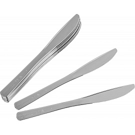 Нож одноразовый PLMA серебристый 200 мм 50 штук в упаковке