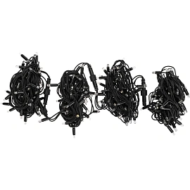 Гирлянда светодиодная Дюраплей 20м 200 каучук , мерцание, Белая 315-175