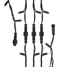 Гирлянда светодиодная Дюраплей 20м 200 каучук , мерцание, Белая 315-175