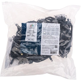 Гирлянда светодиодная Дюраплей 20м 200 каучук , мерцание, Белая 315-175