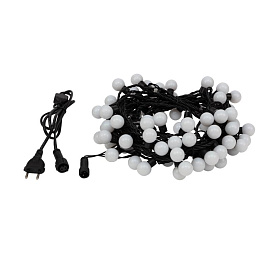 Гирлянда светодиодная уличная Neon-Night Мультишарики линия белый свет 80 светодиодов (10 м)