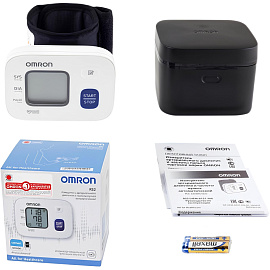 Тонометр OMRON RS2 на запястье автоматический (с поверкой РФ)