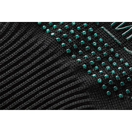 Перчатки рабочие защитные Manipula Specialist Механик Блэк хлопковые/нейлоновые с ПВХ покрытием черные (точка, 10 нитей, 10 класс, размер 9 (L))