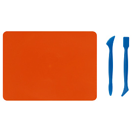 Набор для лепки Мульти-Пульти, доска А5+2 стека, полистирол, оранжевый