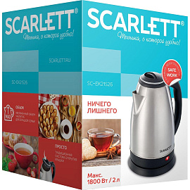 Чайник электрический Scarlett SC-EK21S26 серебристый