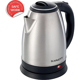 Чайник электрический Scarlett SC-EK21S26 серебристый