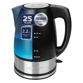 Чайник электрический Scarlett SC-1020 чёрный