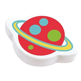 Ластик Milan Space из натурального каучука 37x22x9 мм, 44x30x9 мм