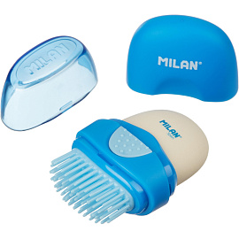 Ластик Milan Capsule из синтетического каучука овальный 62x28x12 мм