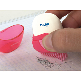 Ластик Milan Capsule из синтетического каучука овальный 62x28x12 мм