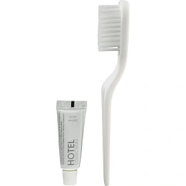 Набор зубной Hotel Collection флоупак (зубная щётка, зубная паста, 300 штук в упаковке)