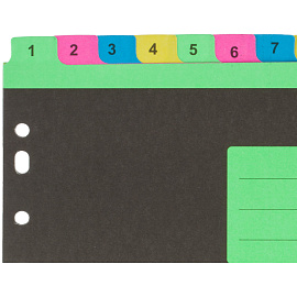 Разделитель листов Attache Selection А4 картонный 12 листов (цифровой)