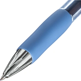 Ручка гелевая автоматическая Комус Urban синяя (толщина линии 0.5 мм)