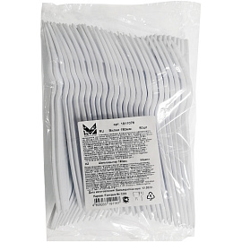 Вилка одноразовая Green Mystery белая 180 мм (50 штук в упаковке)