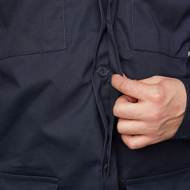 Костюм рабочий летний мужской л05-КБР с СОП синий/васильковый (размер 44-46), рост 170-176 см)