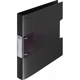 Папка на 2-х кольцах Attache Digital 35 мм черная до 300 листов (пластик 0.6 мм)