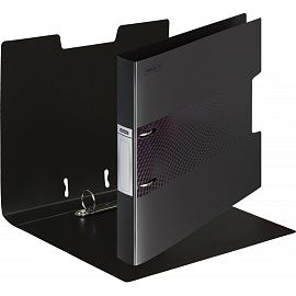 Папка на 2-х кольцах Attache Digital 35 мм черная до 300 листов (пластик 0.6 мм)