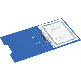 Папка на 2-х кольцах Attache Digital 35 мм синяя до 300 листов (пластик 0.6 мм)