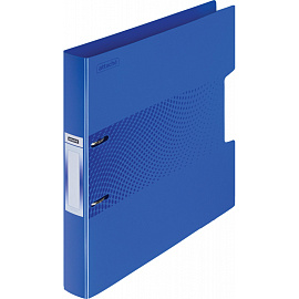 Папка на 2-х кольцах Attache Digital 35 мм синяя до 300 листов (пластик 0.6 мм)