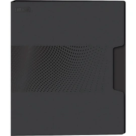 Скоросшиватель пластиковый с пружинным механизмом Attache Digital А4+ до 120 листов черный (толщина обложки 0.45 мм)