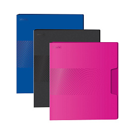 Скоросшиватель пластиковый с пружинным механизмом Attache Digital А4+ до 120 листов розовый (толщина обложки 0.45 мм)