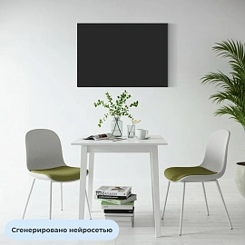 Доска меловая для кафе настенная Attache (А1) 59.4x84.1 см пластиковая без рамы