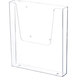 Карман настенный A4 вертикальный (249x224 мм) из пластика Attache (2 штуки в упаковке)