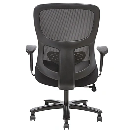 Кресло для руководителя Easy Chair 582 TС чёрное (сетка/ткань, металл)