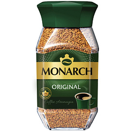 Кофе растворимый сублимированный Monarch Original 190 г (стеклянная банка) фото Кофе растворимый сублимированный Monarch Original 190 г (стеклянная банка)