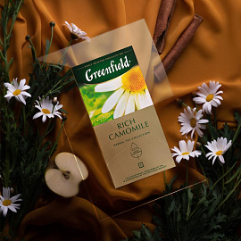 Чай травяной Greenfield Rich Camomile 25 пакетиков