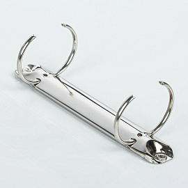 Папка на 2-х кольцах Attache Selection Fluid 35 мм голубая до 300 листов (пластик 0.5 мм)