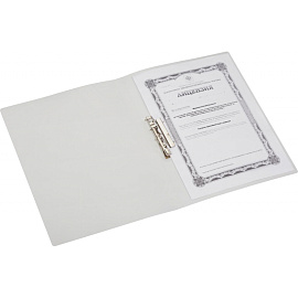 Папка с зажимом Attache Selection Fluid А4+ 0.45 мм фиолетовая с рисунком (до 120 листов)