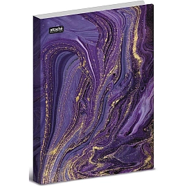 Скоросшиватель пластиковый с пружинным механизмом Attache Selection Fluid А4+ до 120 листов фиолетовый (толщина обложки 0.45 мм)