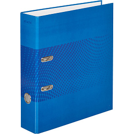 Папка-регистратор Attache Digital 75 мм синяя ламинированный картон/бумага
