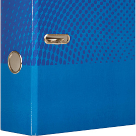 Папка-регистратор Attache Digital 75 мм синяя ламинированный картон/бумага