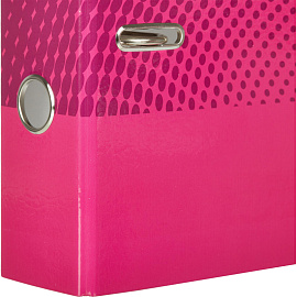 Папка-регистратор Attache Digital 75 мм розовая ламинированный картон/бумага