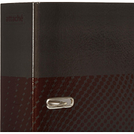 Папка-регистратор Attache Digital 75 мм чёрная ламинированный картон/бумага