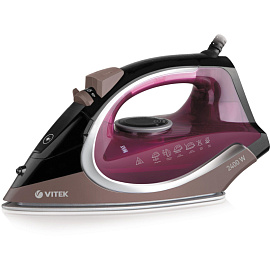 Утюг Vitek VT-8309 BK розовый